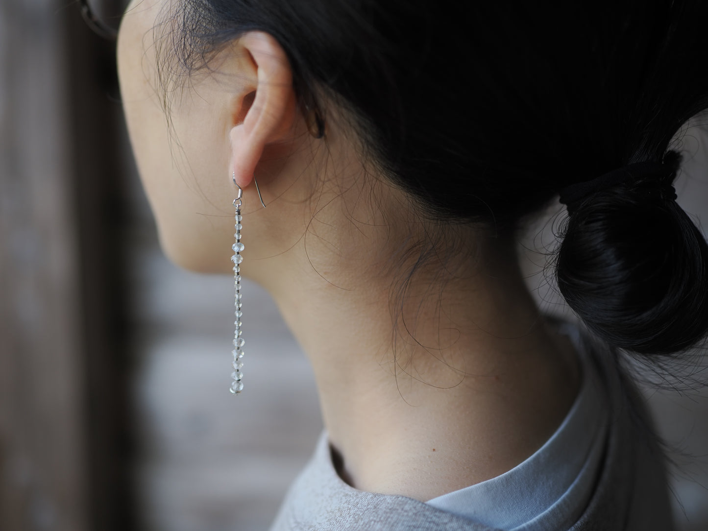 -Topaz・Silver- hooks