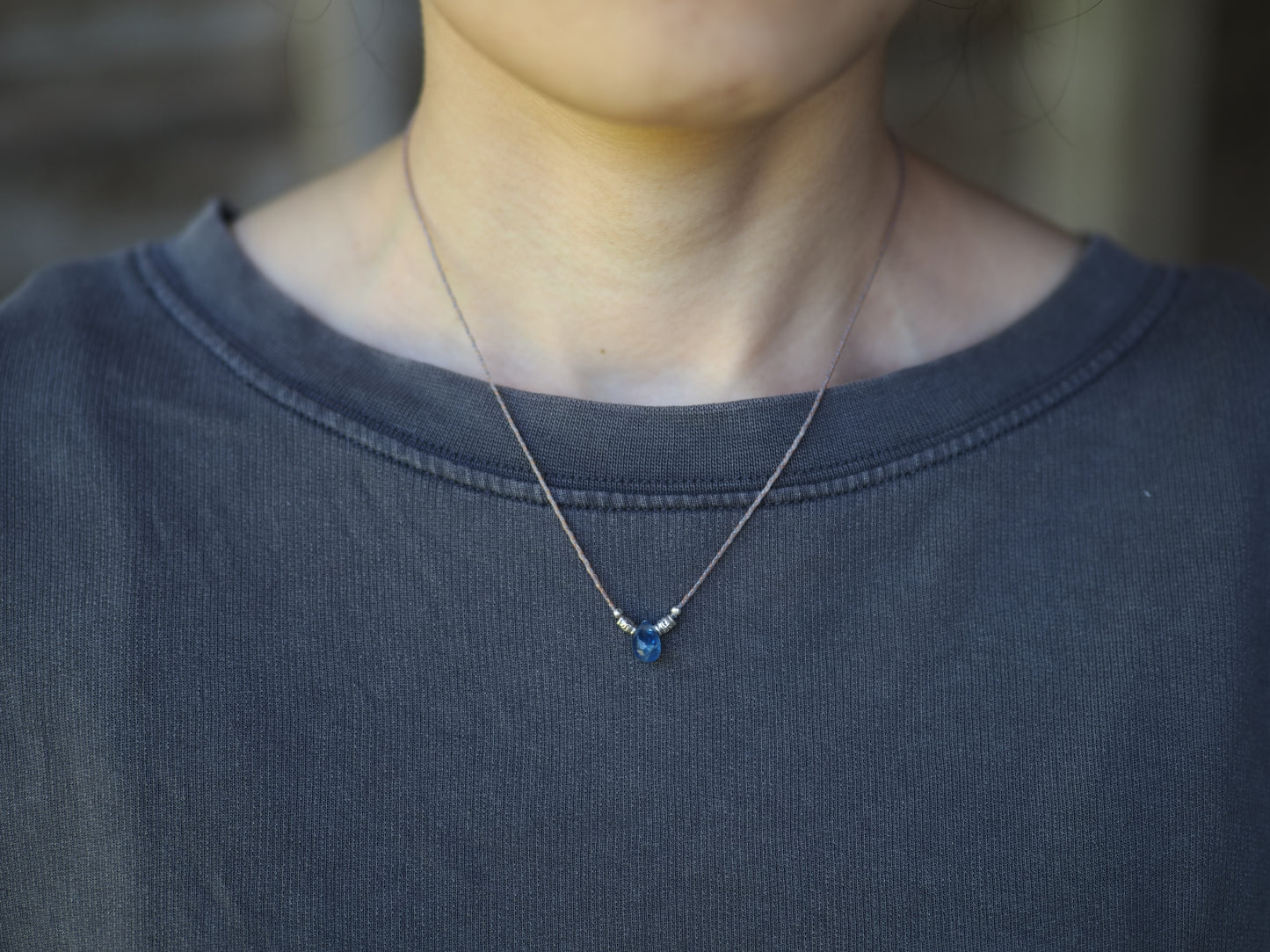 -Kyanite- code pendant