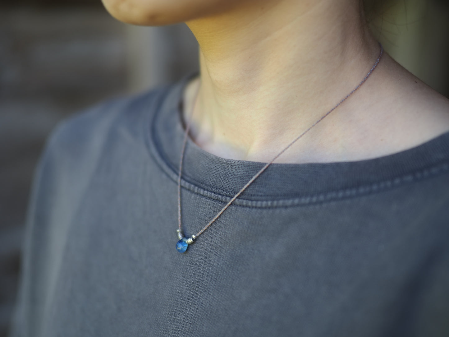 -Kyanite- code pendant