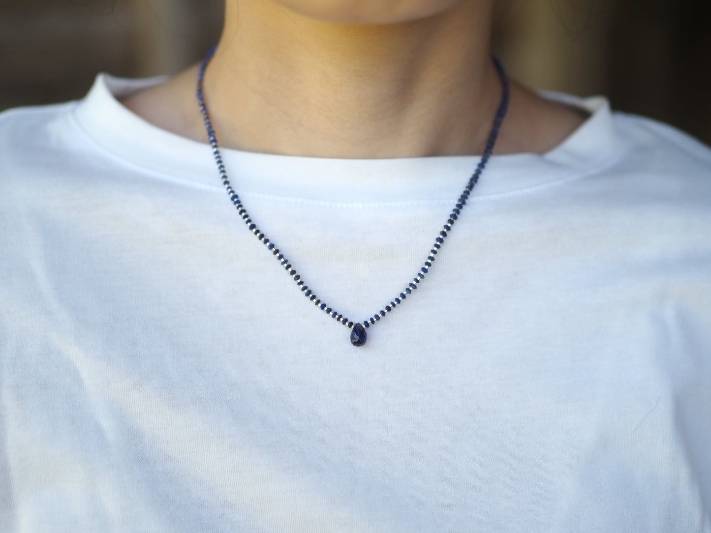 -Tanzanite- 'lapis lazuli・silver'