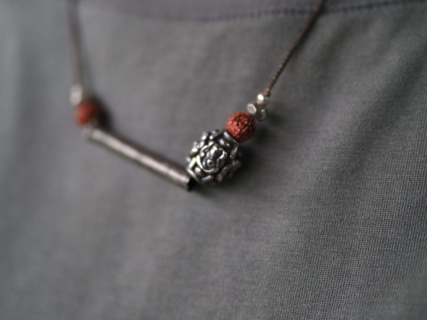 -"Ganesha" India old silver- code