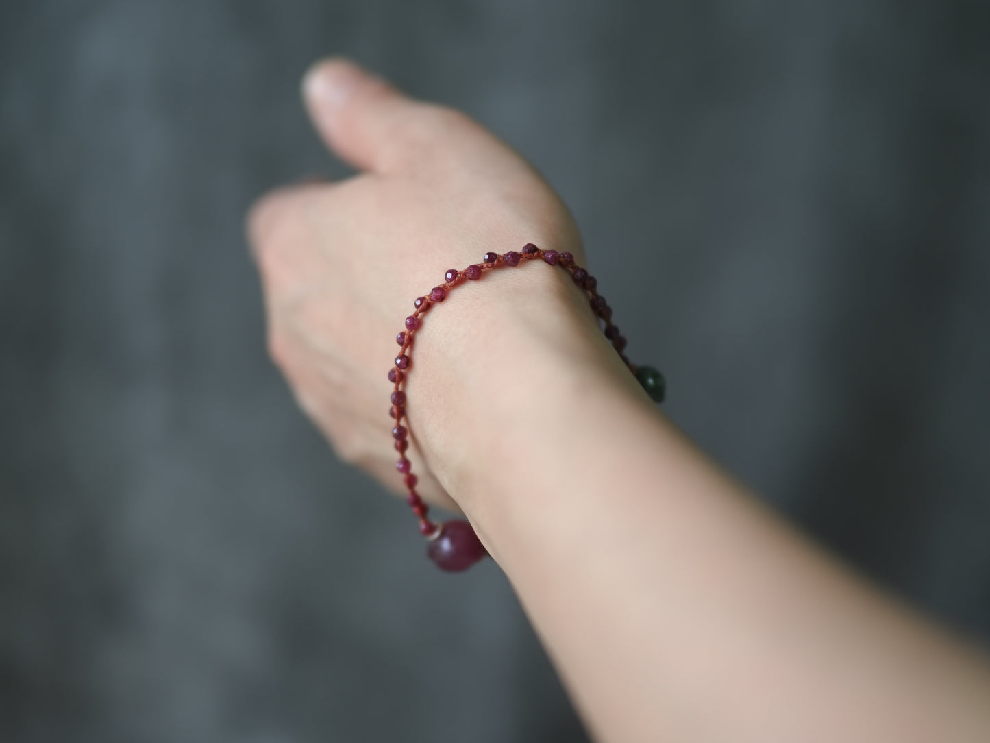 -rough ruby- braid