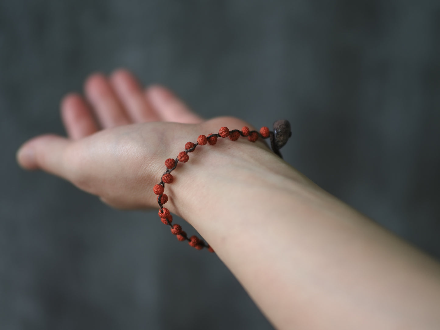 -Tourmaline・rudrakusha- braid