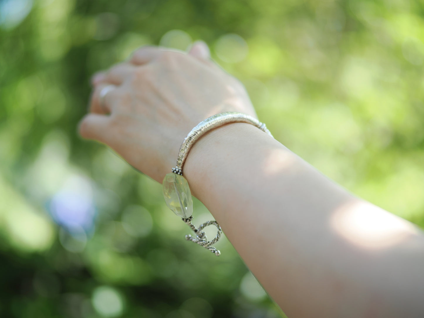 -Lemon quartz・Karensilver-