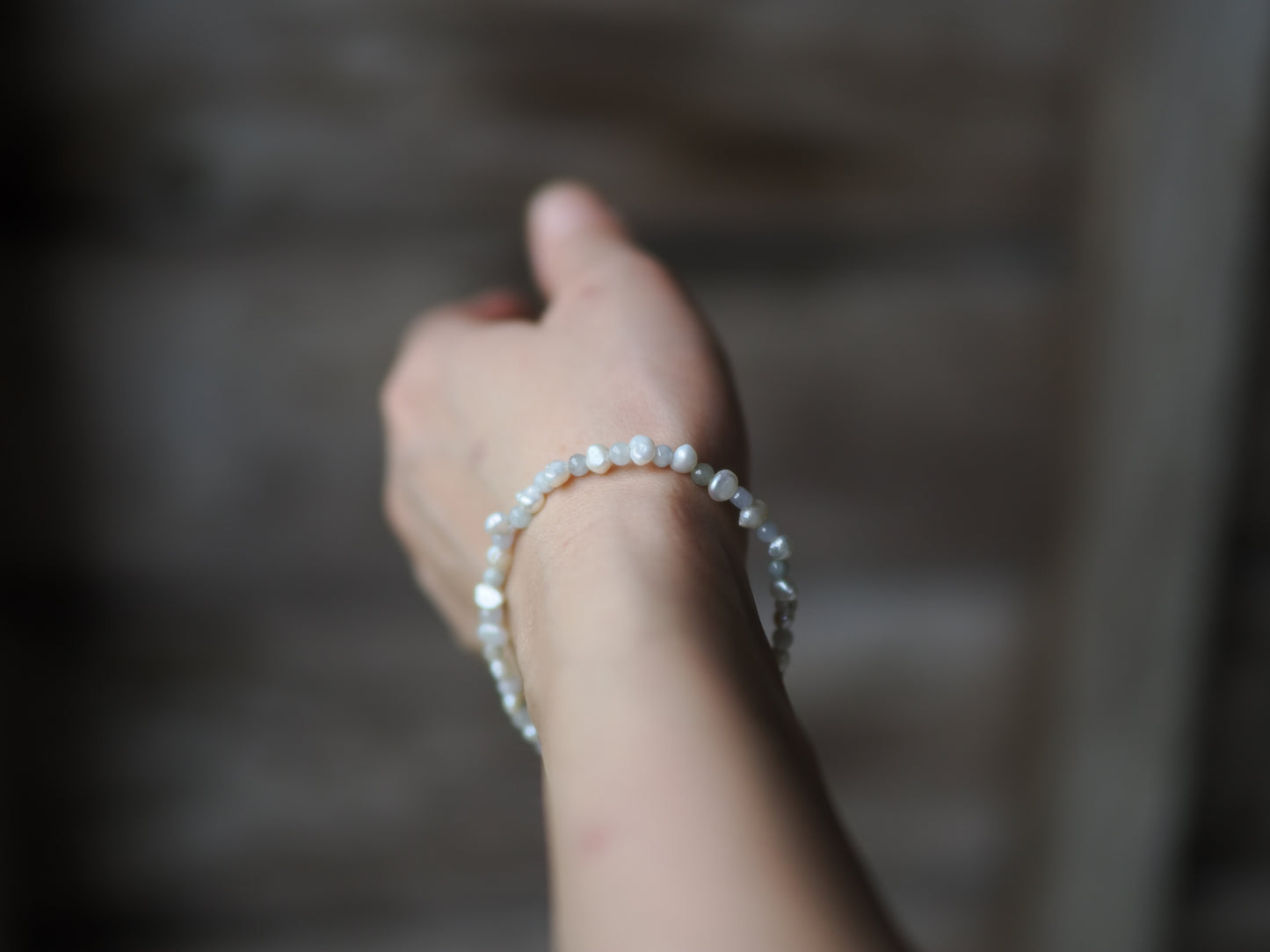-Jade・Pearl- bracelet