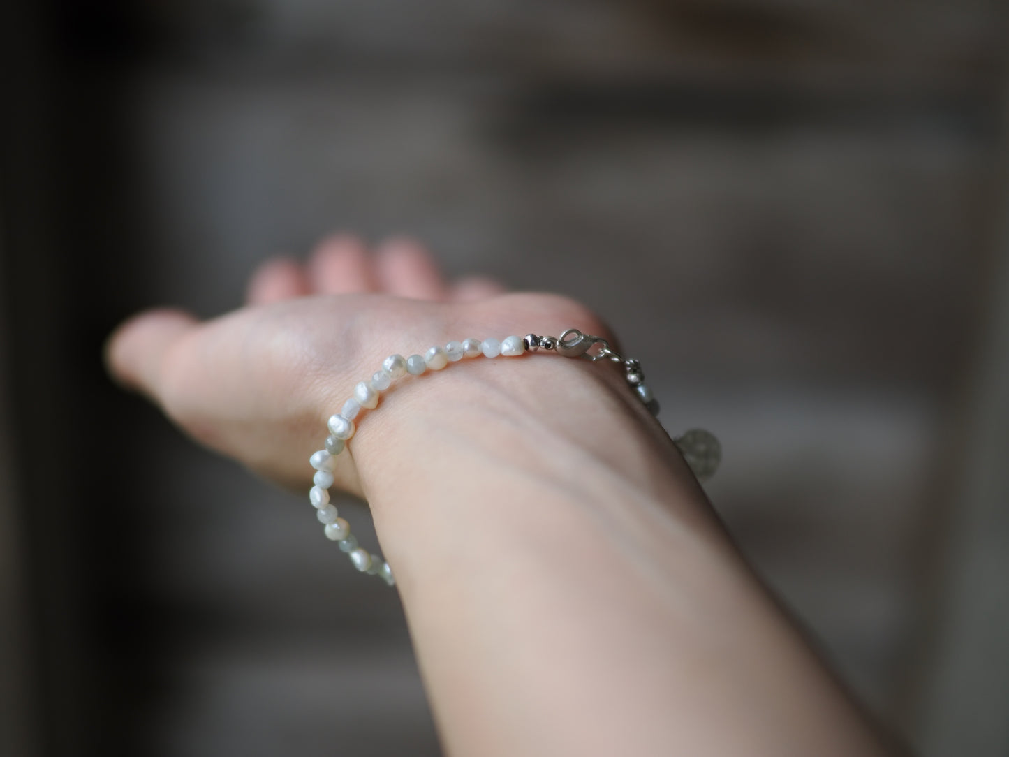 -Jade・Pearl- bracelet