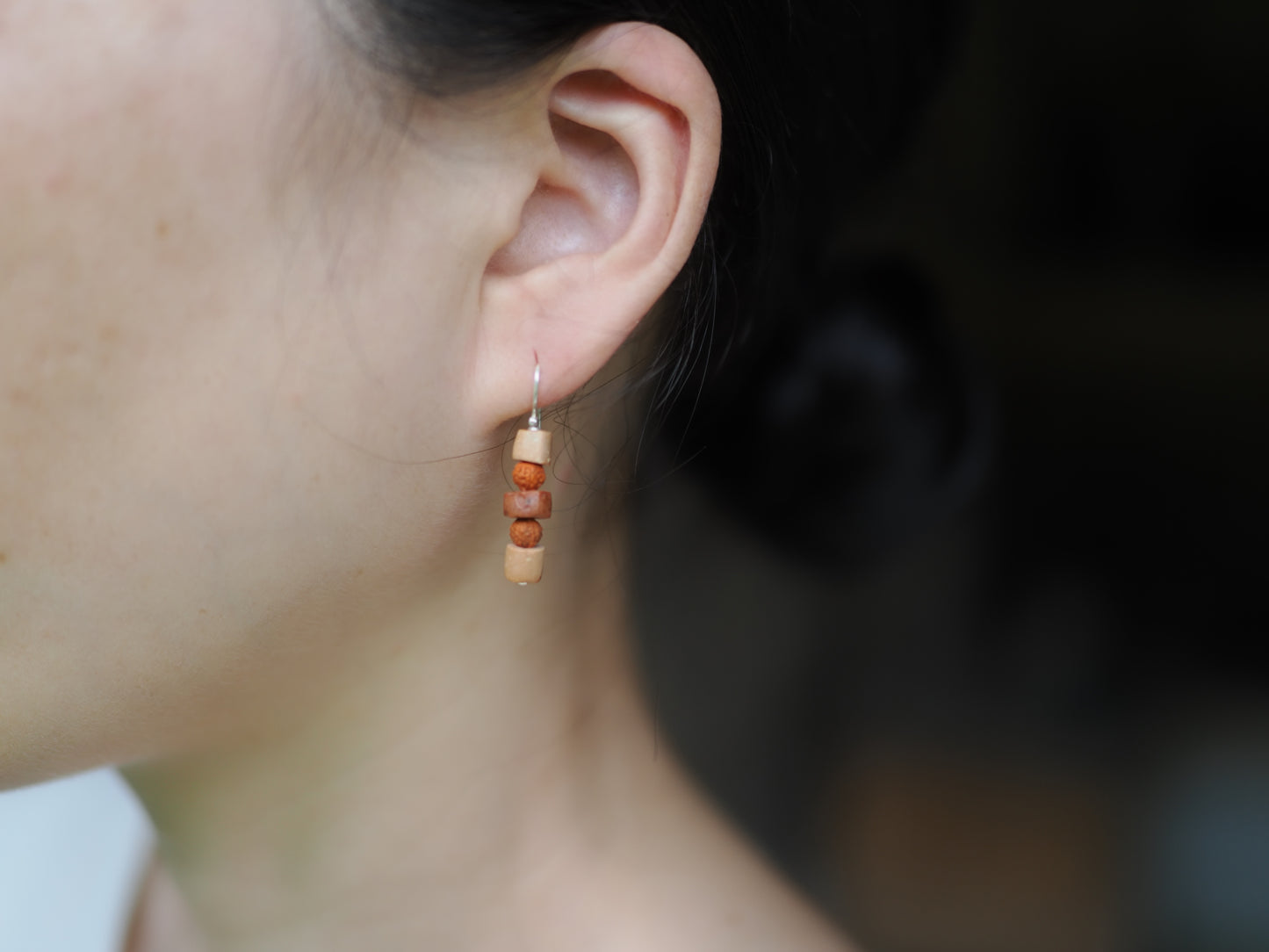-Crey beads・Rudraksha-  hooks