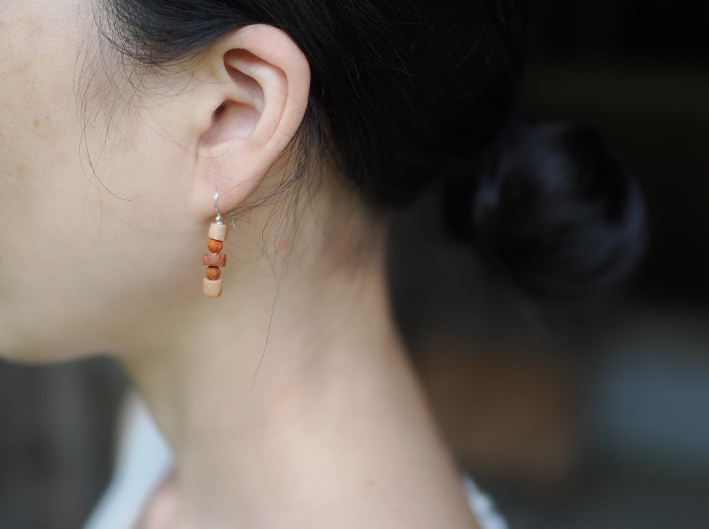 -Crey beads・Rudraksha-  hooks