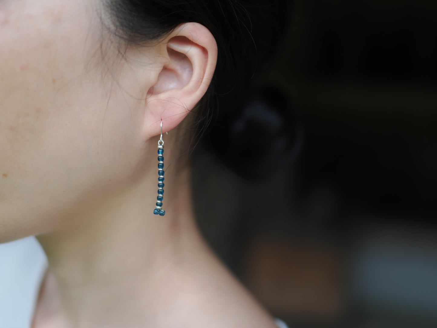 -Bonda beads'blue'- hooks