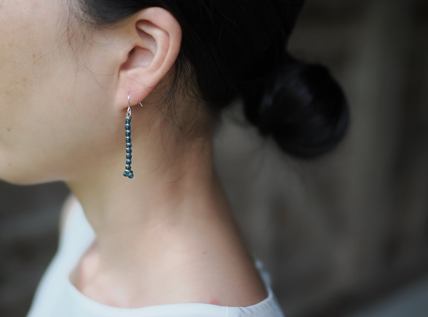 -Bonda beads'blue'- hooks