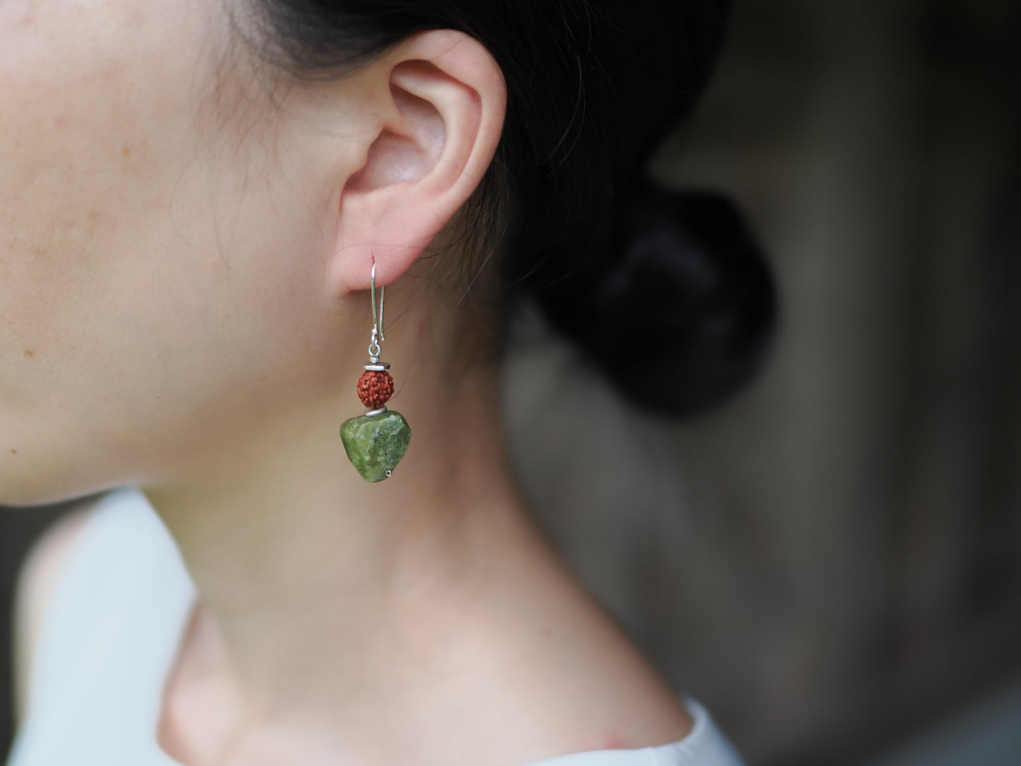 -Jade・Rudraksha- hooks