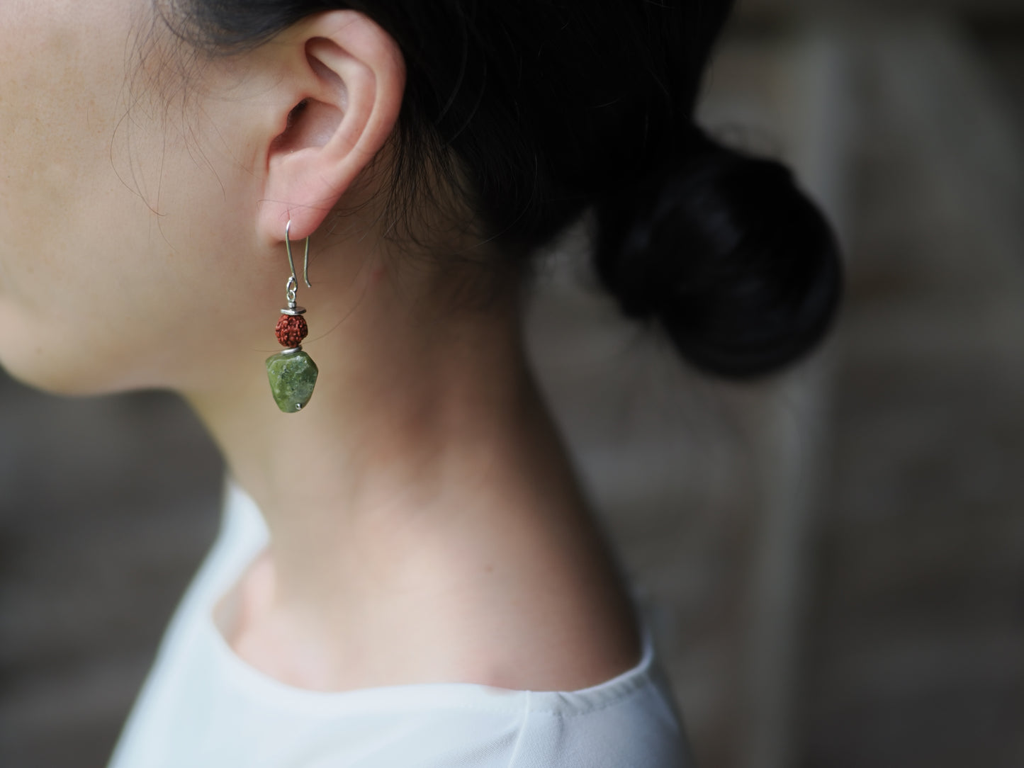 -Jade・Rudraksha- hooks