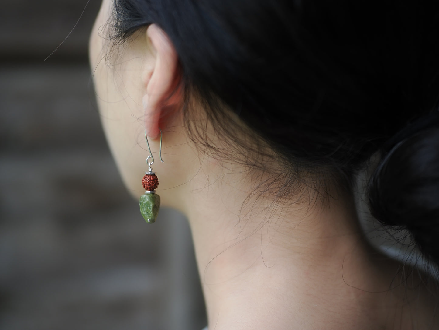 -Jade・Rudraksha- hooks