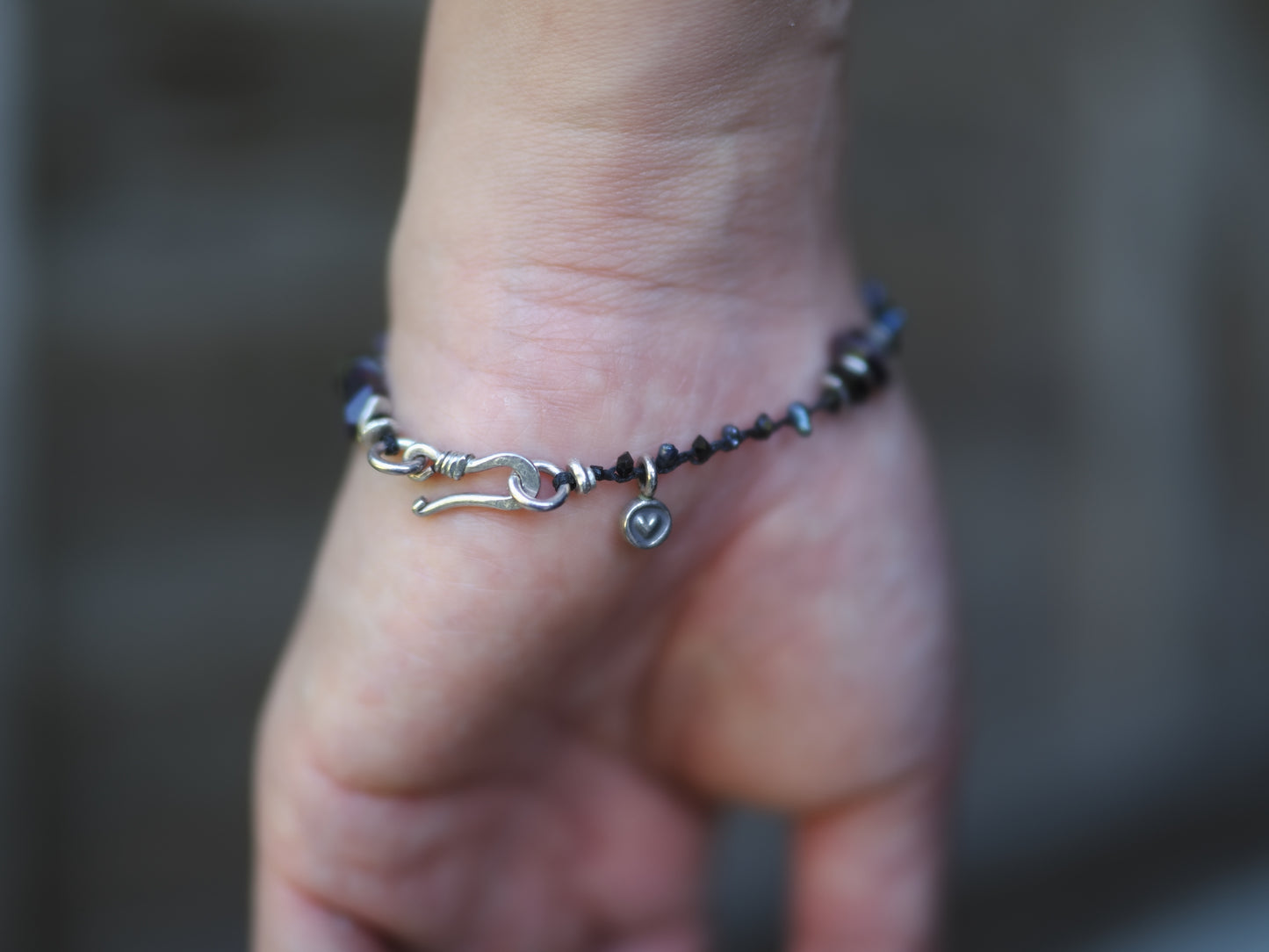 -Sugilite- braid bracelet
