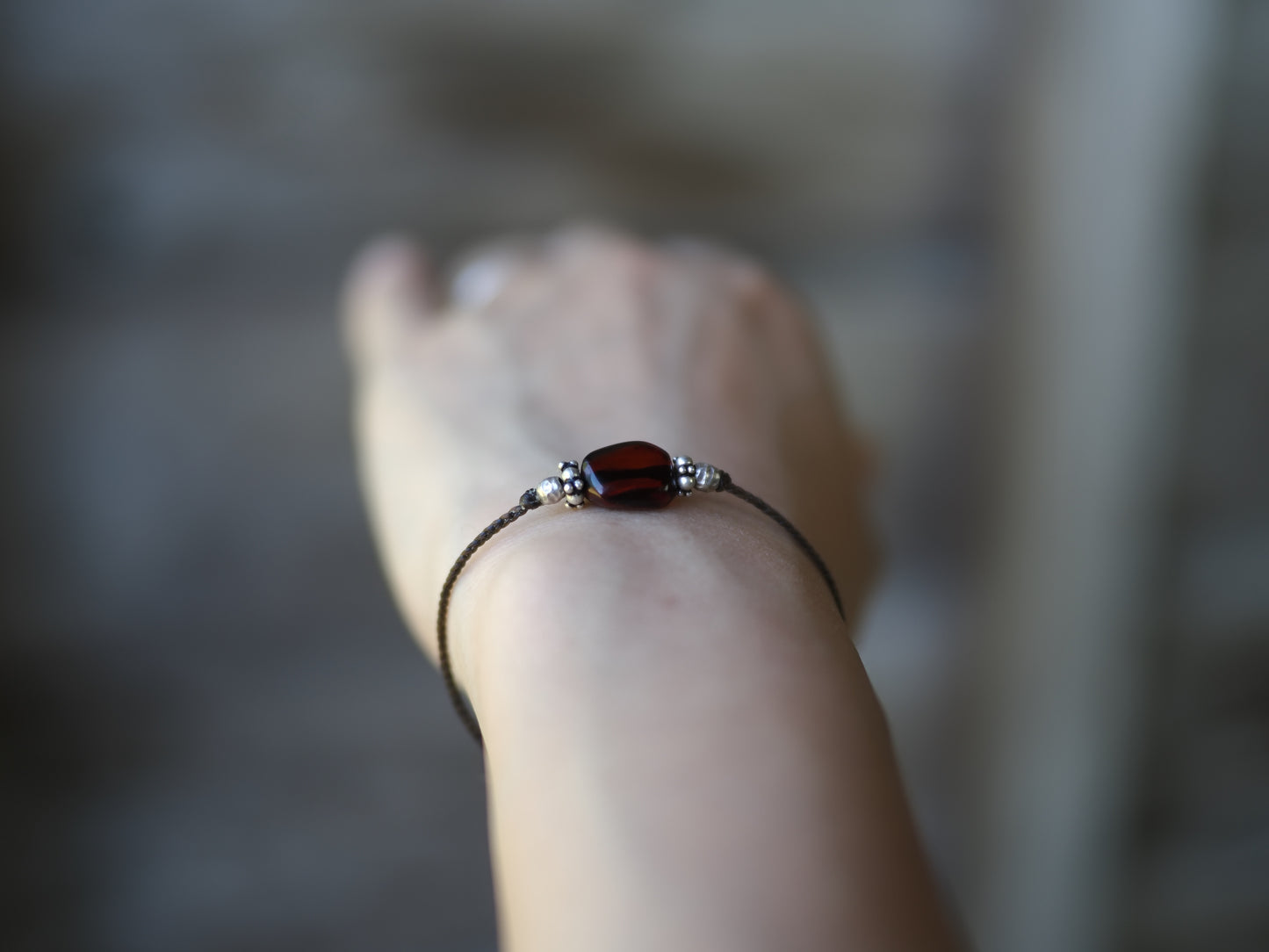 -Red amber- code bracelet