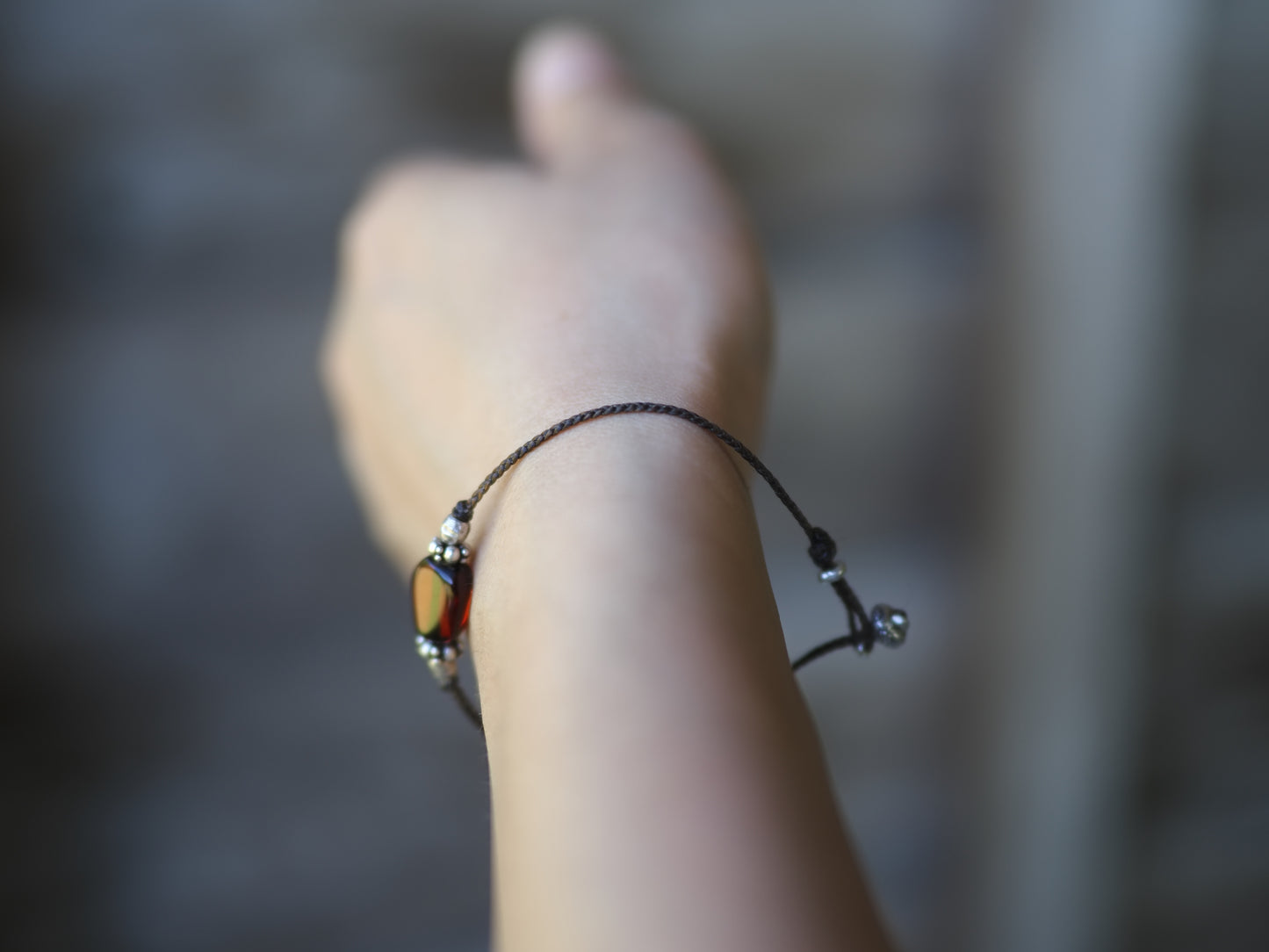 -Red amber- code bracelet