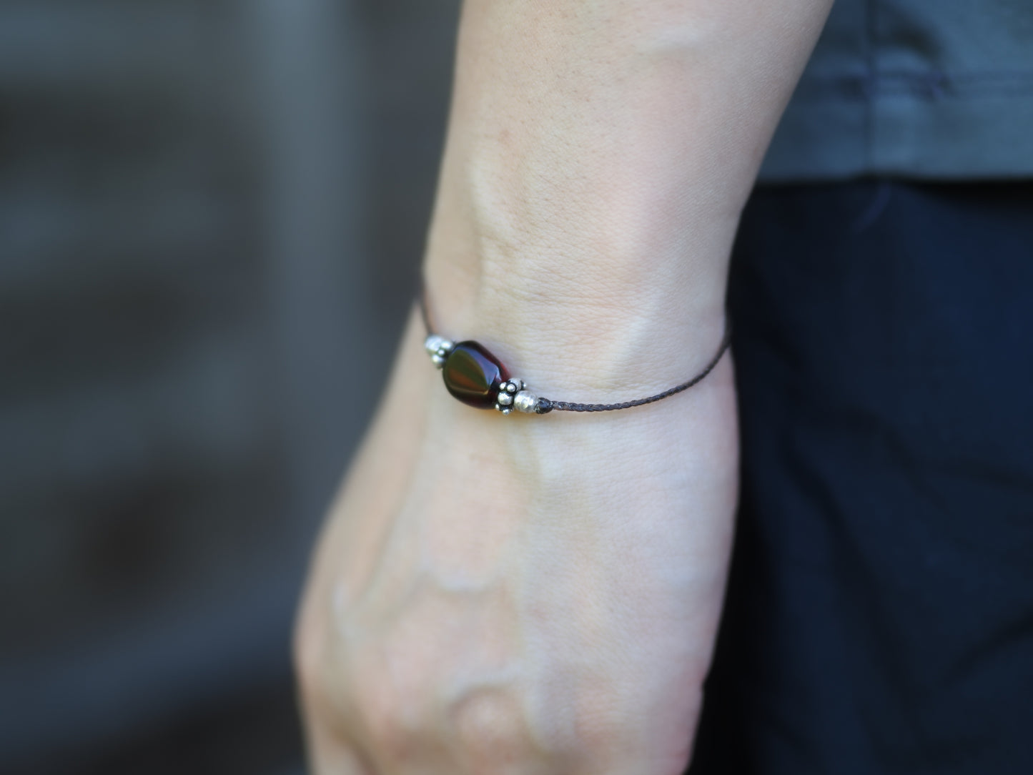 -Red amber- code bracelet