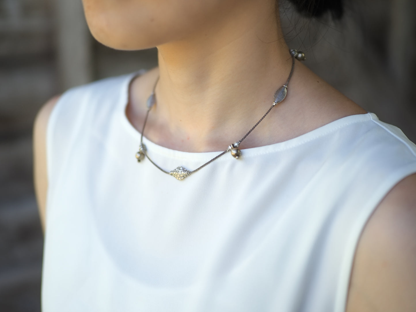 -old India silver- code choker