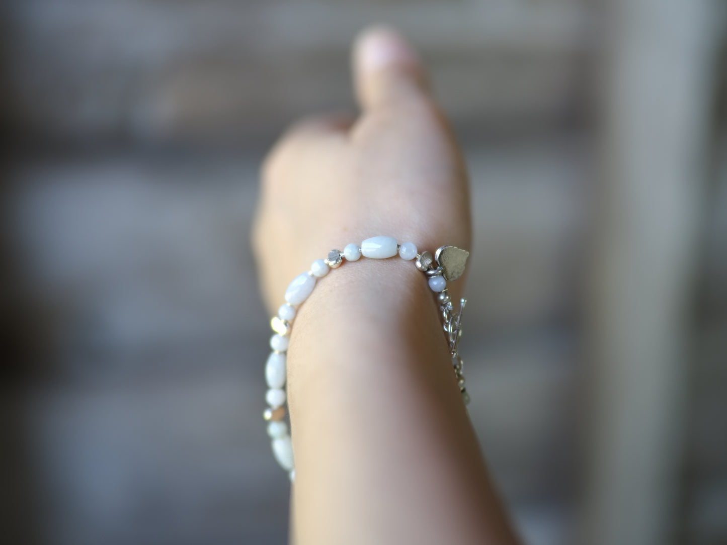 -Jade・silver- bracelet