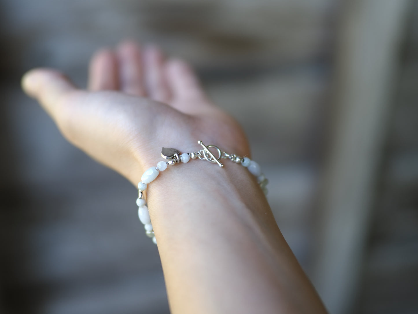 -Jade・silver- bracelet