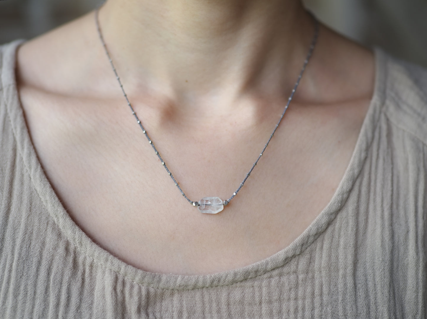 -Andesine labradorite- braid