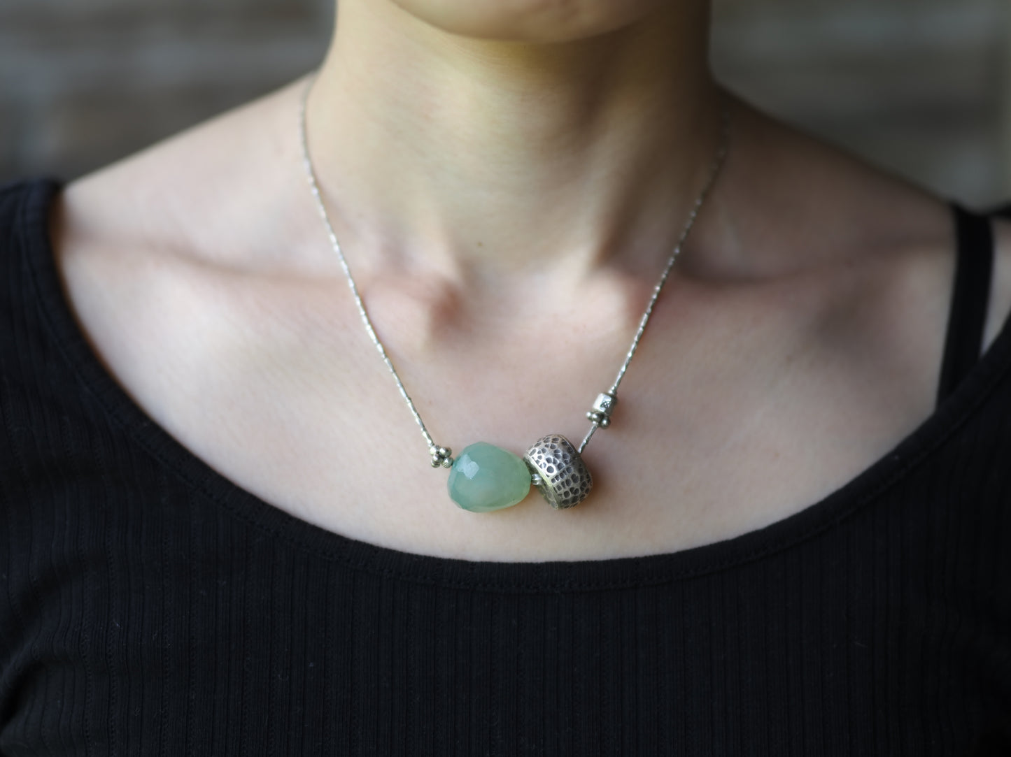 -Chalcedony・Karensilver- silver