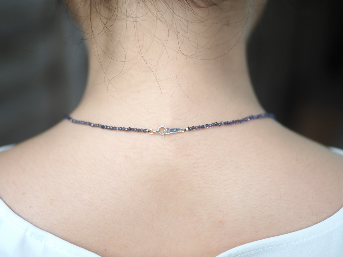 -Sugilite- iolite choker