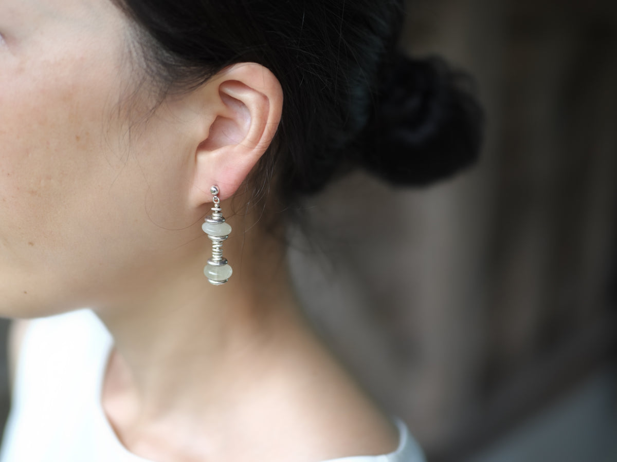 -Libyan grass・Karensilver- studs