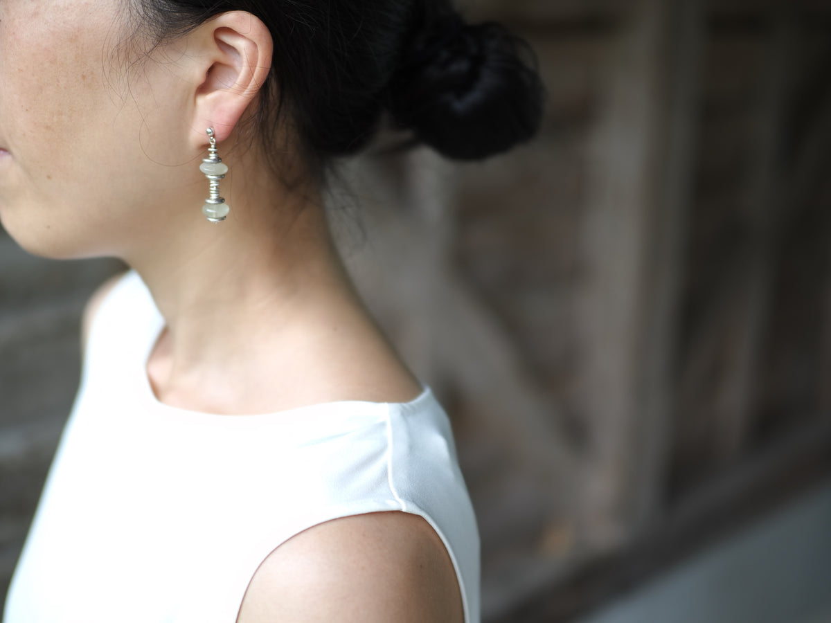 -Libyan grass・Karensilver- studs