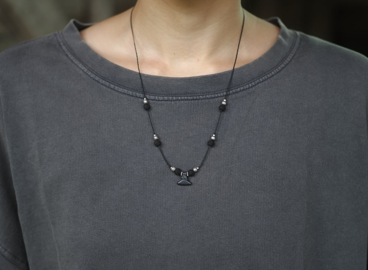 -Afgan old garnet- code necklace