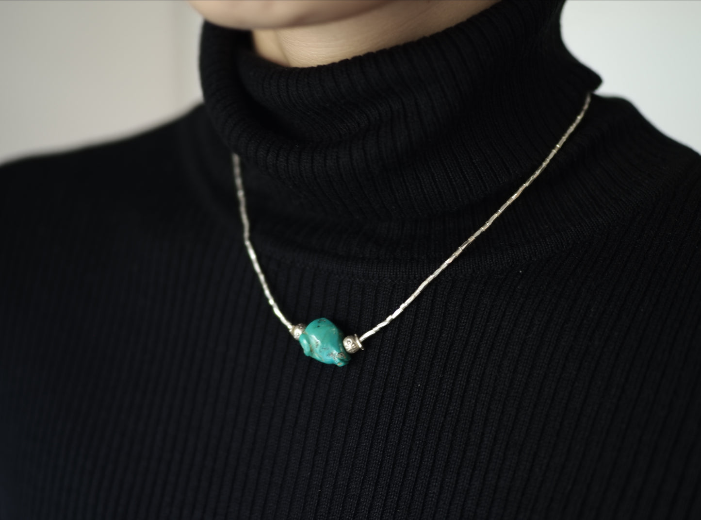 -'Goat' Turquoise- silver
