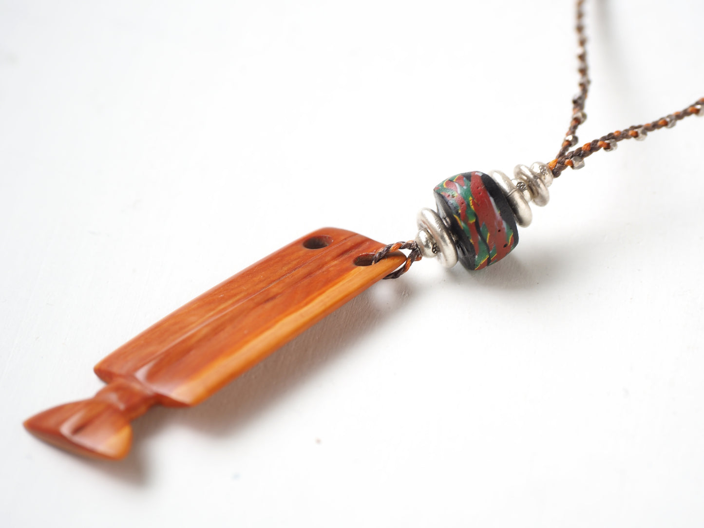 -Thung bubiel・Antique beads- necklace