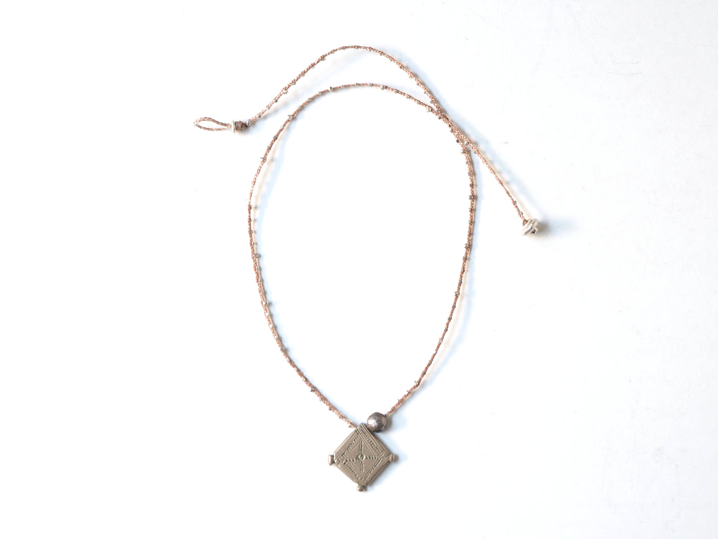 "Robi amulet" braid pendant