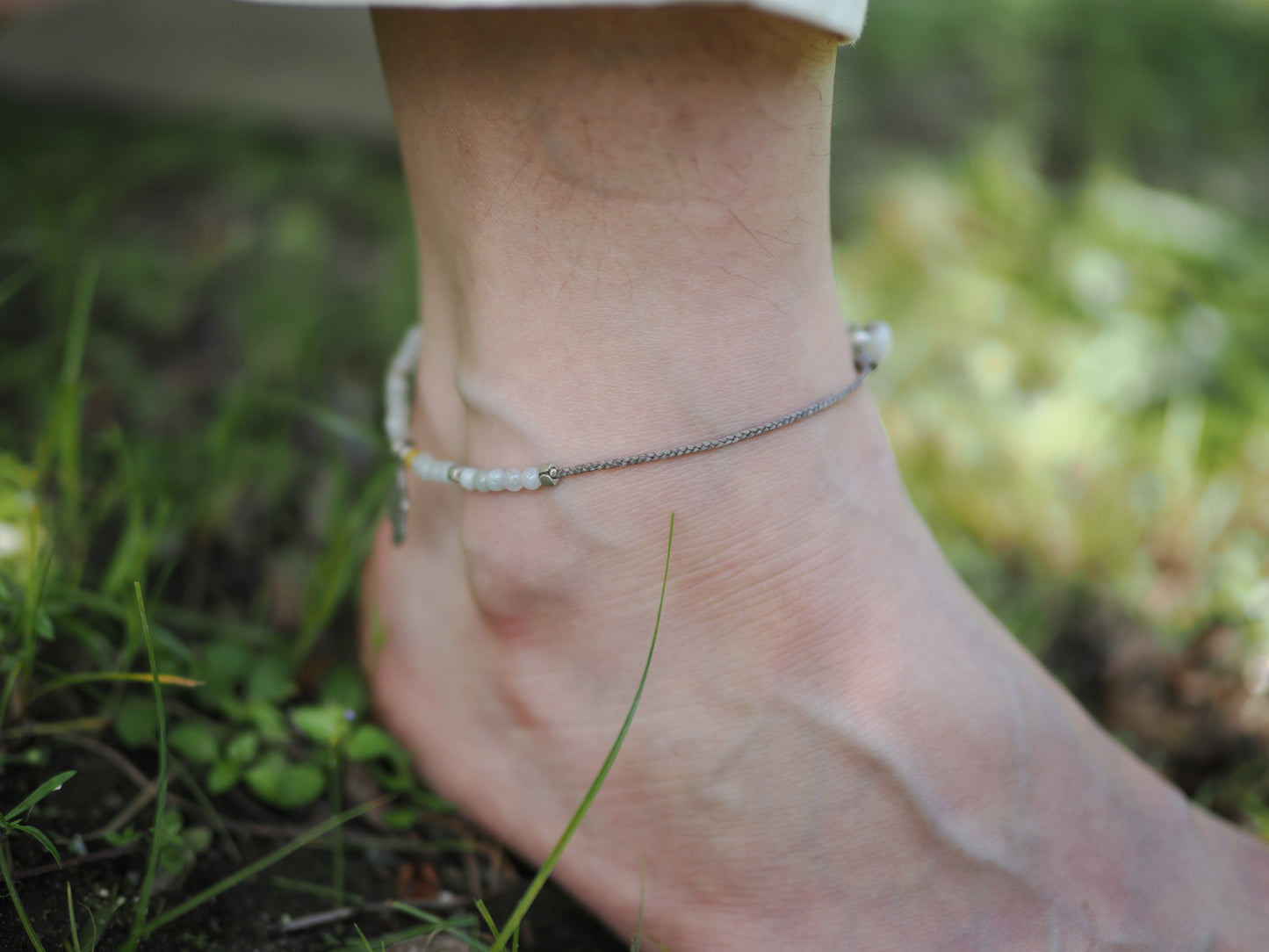 -Burma jade- code anklet