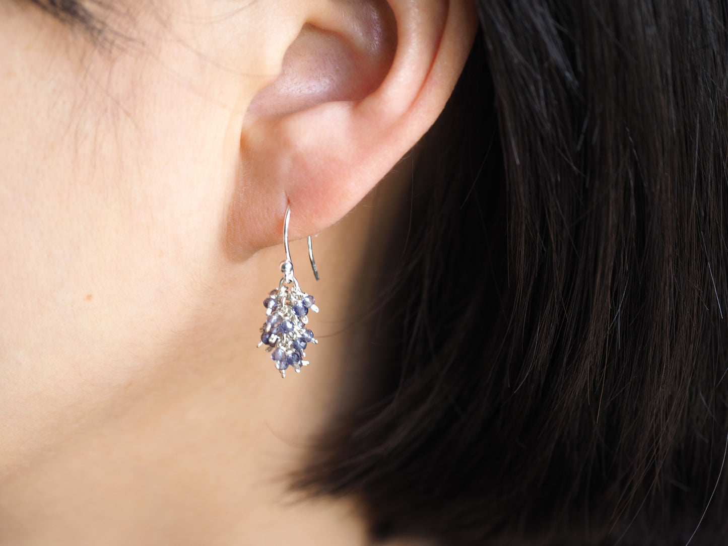 -Iolite- bunch <pierce・earrings>