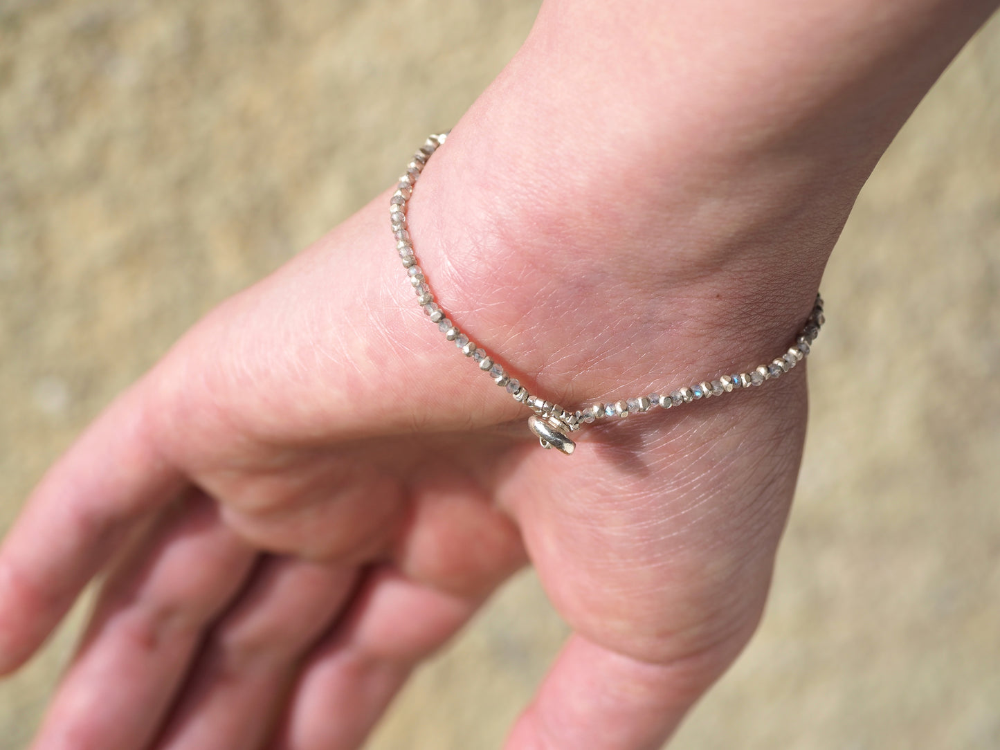 -Labradorite・Silver- bracelet