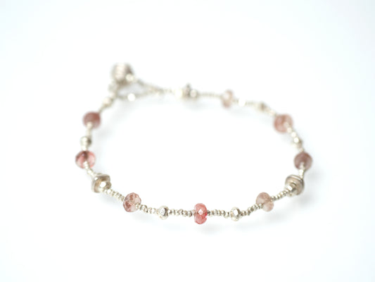 -Andesine- silver bracelet