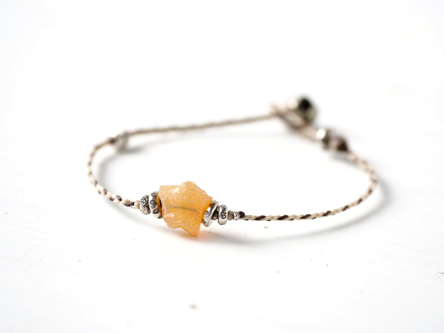 Gemstone Opal Braided String Bracelet