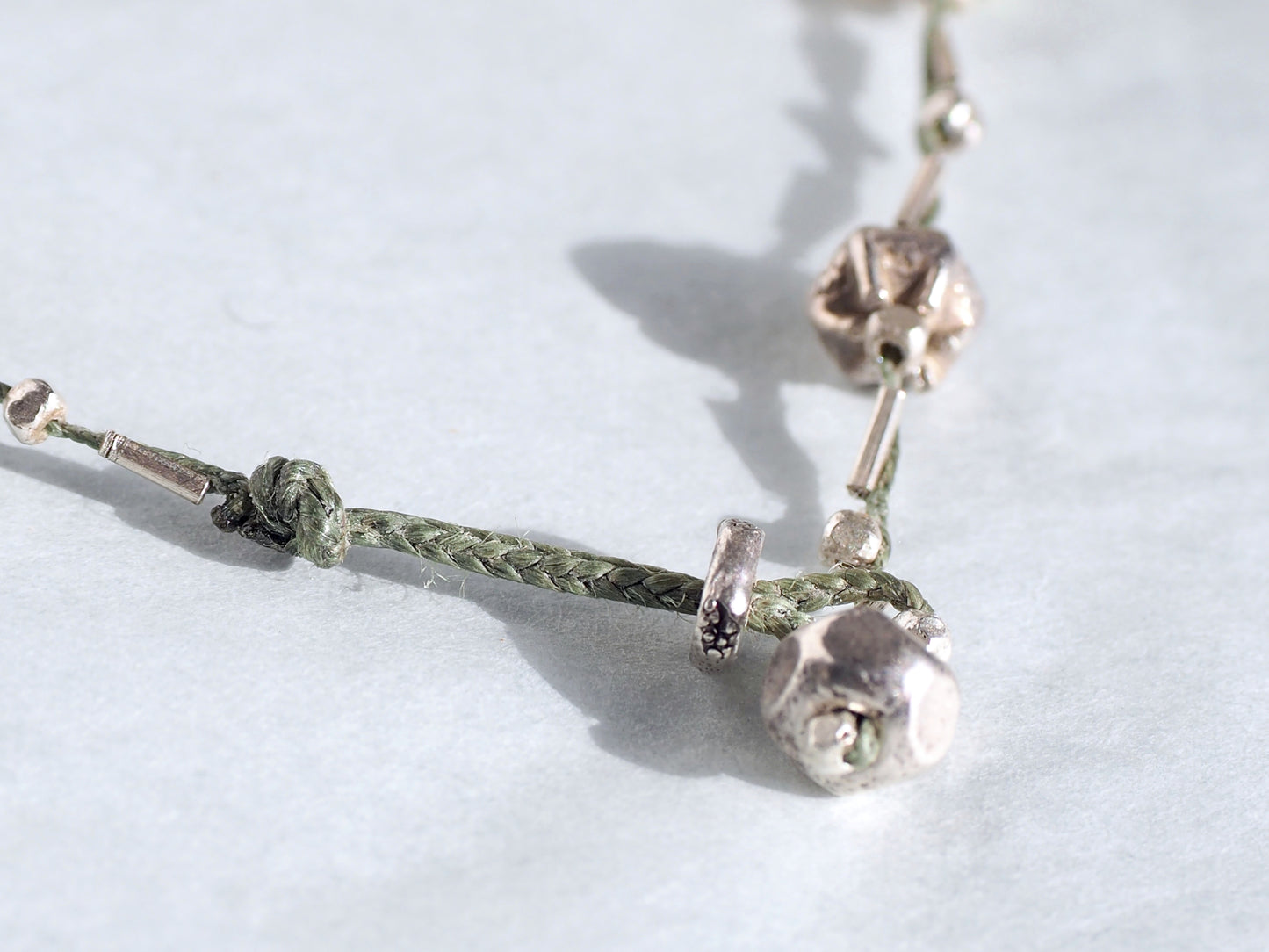 Gemstone Opal Braided Bracelet 