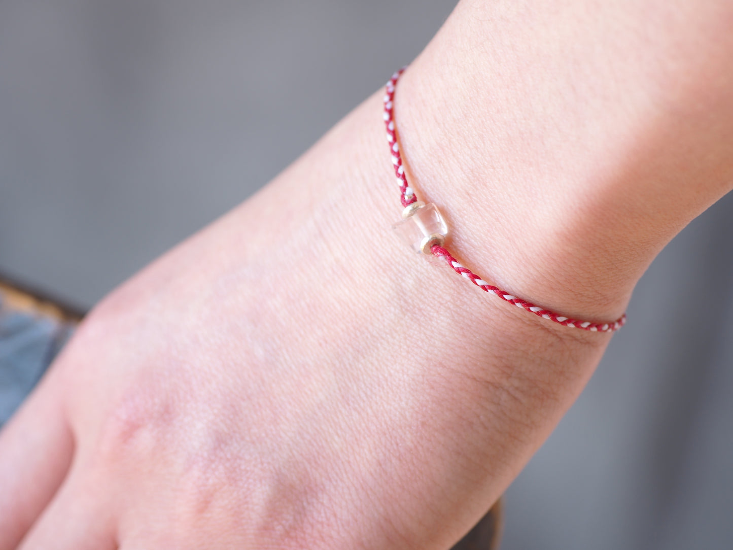 -Rose quartz- bracelet