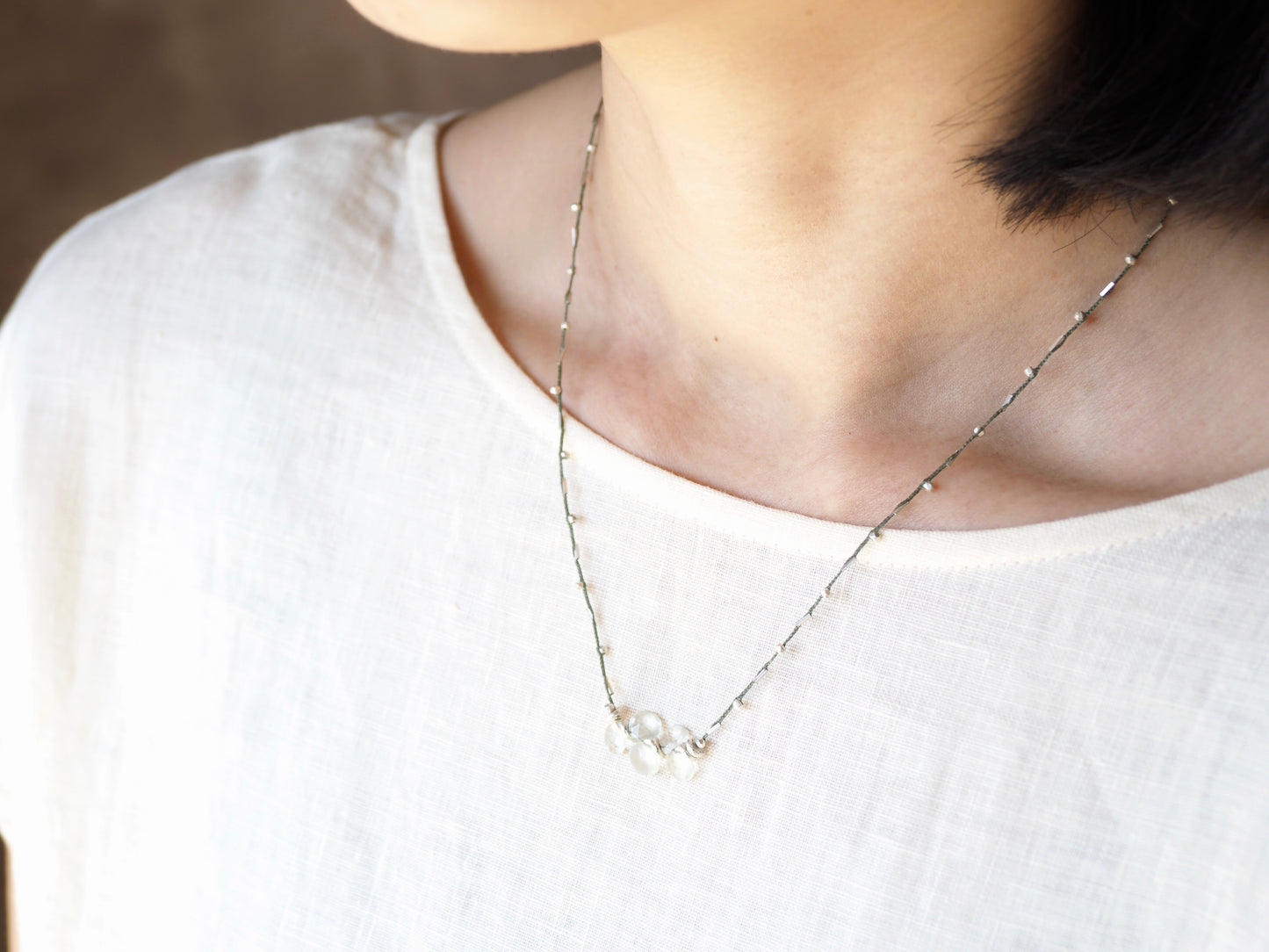 ceylon moonstone necklace