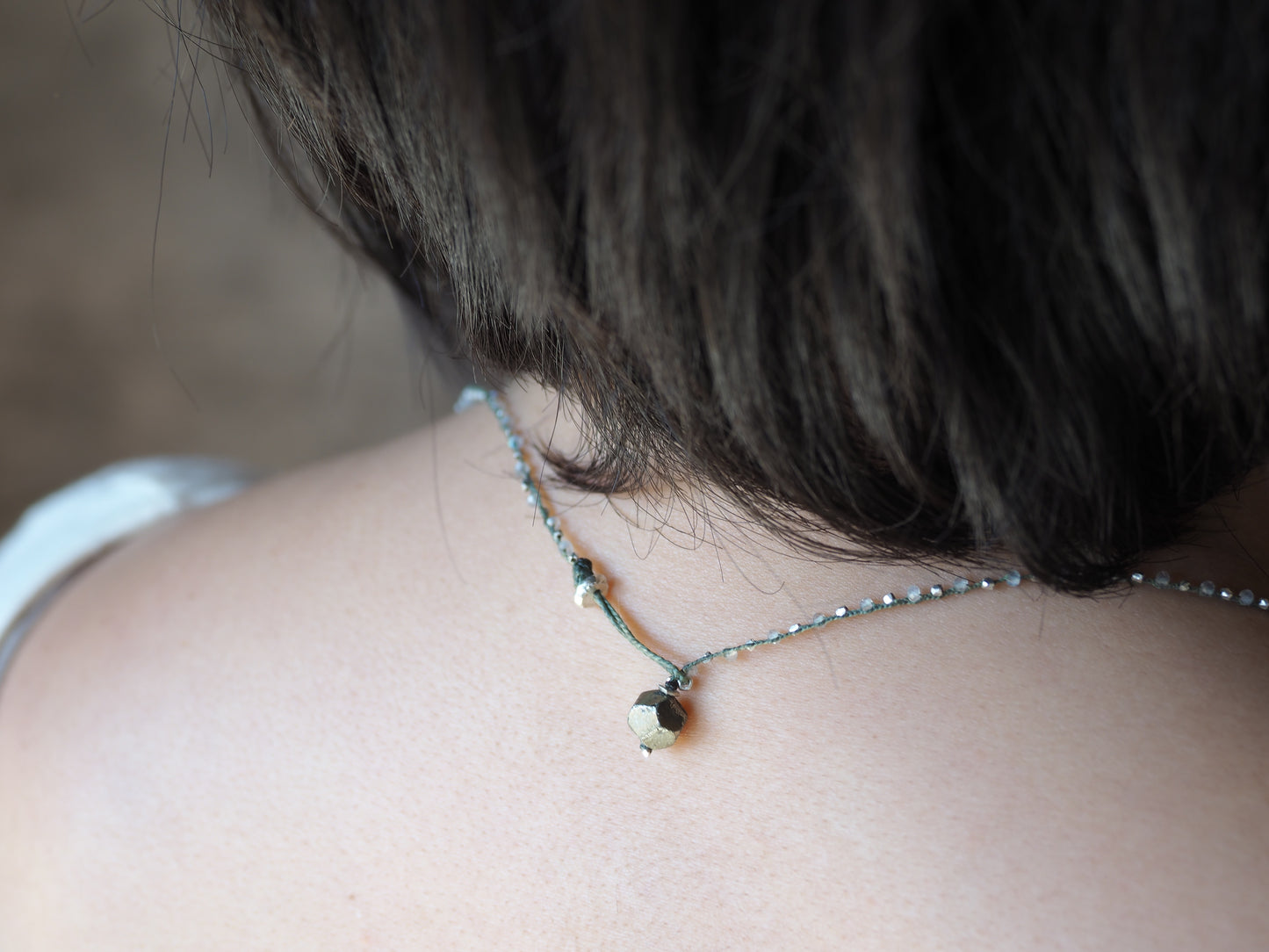 Mexican Opal Bib Necklace 