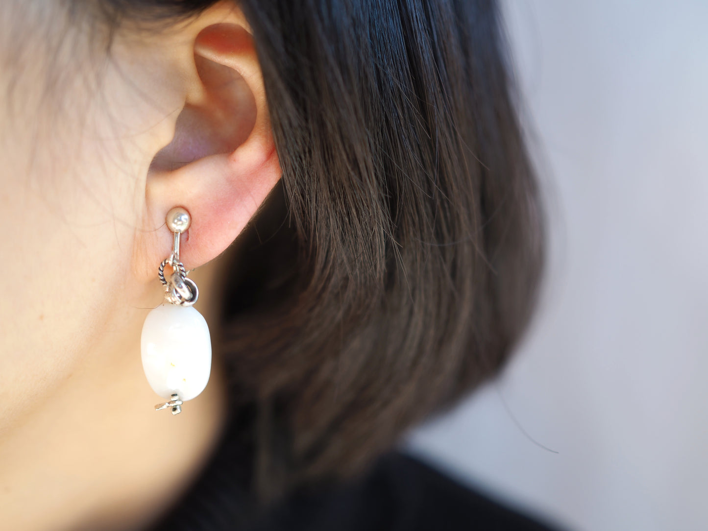 Opal Earrings "Big Tumble" 